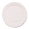 HERALD Paper Plates 229mm 9 Inch Round White - Pack Of 100