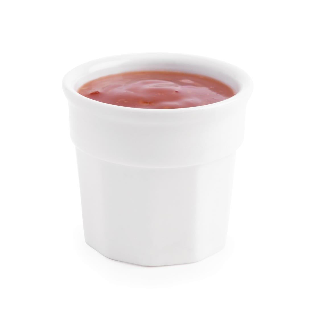 Olympia Whiteware Dipping Pots 50mm (12 pack)