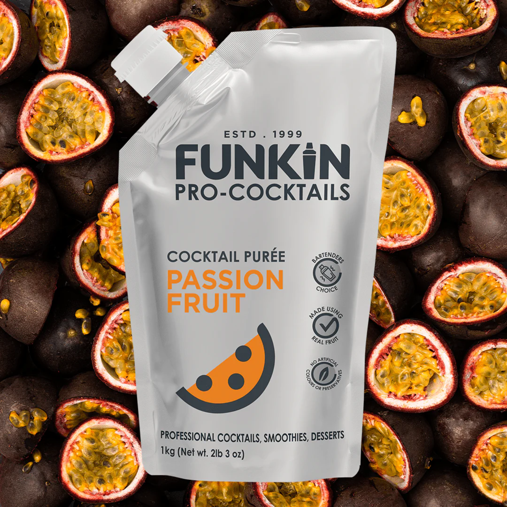 Funkin Pro-Cocktails Passion Fruit Cocktail Purée 1kg