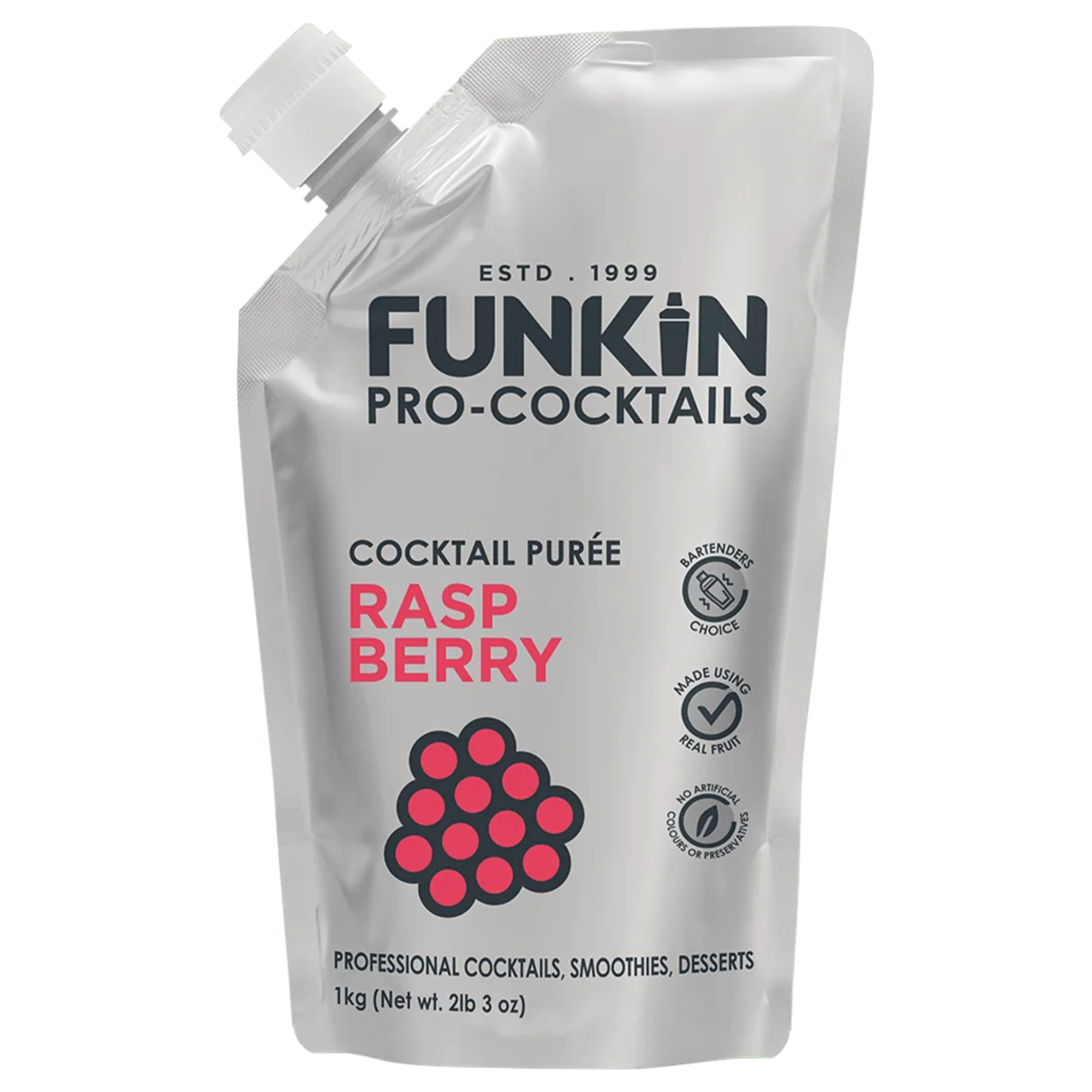 Funkin Pro-Cocktails Raspberry Cocktail Purée 1kg