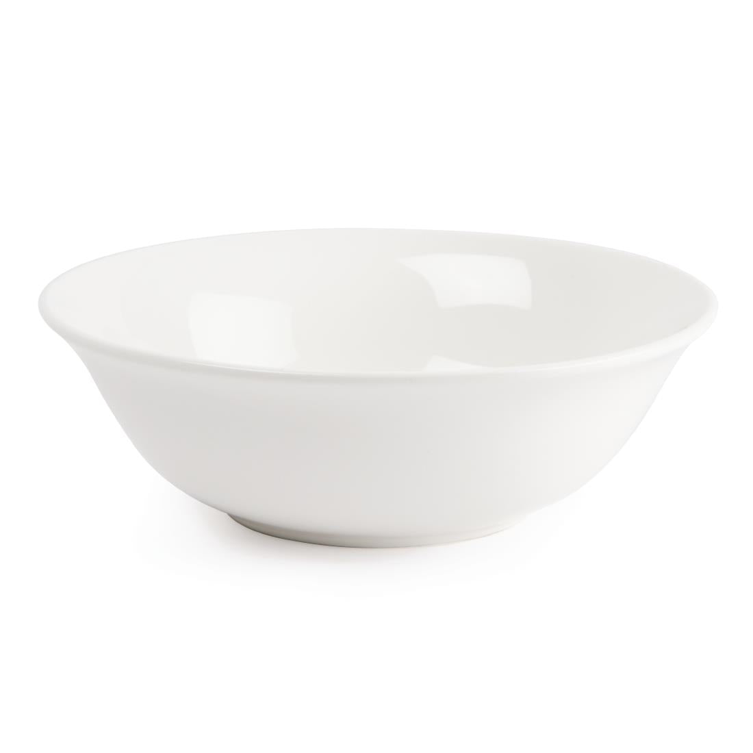 Olympia Lumina Cereal Bowls White 160mm (6 pack)