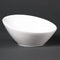 Olympia Lumina Oval Sloping Bowls White 148mm - Pack of 6