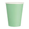 Fiesta Recyclable Single Wall Takeaway Coffee Cups Turquoise 340ml - Pack of 1000