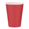 Fiesta Recyclable Single Wall Takeaway Coffee Cups Red 340ml / 12oz - Pack of 1000