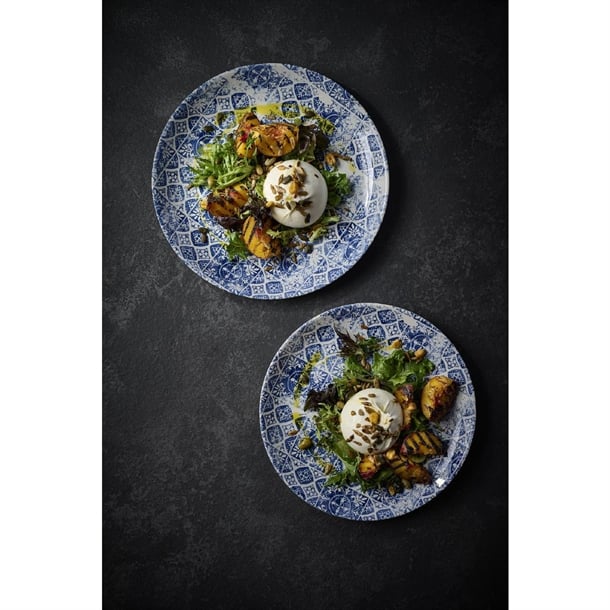 Churchill The Maker's Collection Porto Blue Coupe Plate 270mm (Pack of 12)