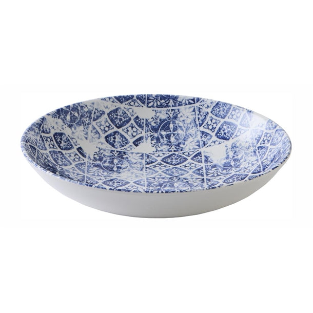 Churchill The Maker's Collection Porto Blue Coupe Bowl 220mm (Pack of 12)