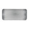 Dudson Harvest Flux Grey Organic Rectangular Platter 215mm - Pack of 6
