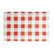 Fiesta Compostable Red Gingham Greaseproof Sheets 310x190mm - Pack of 200