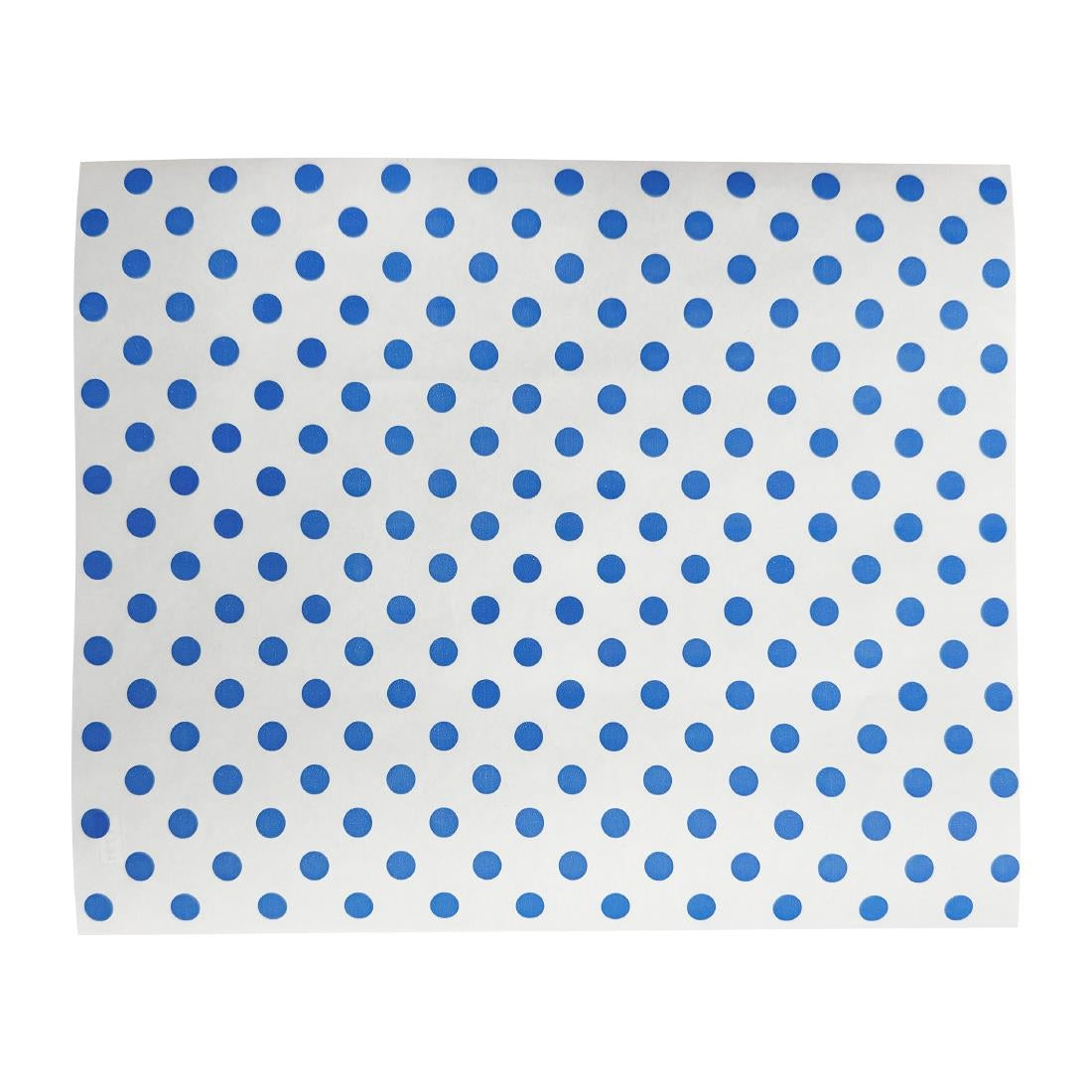 Fiesta Compostable Burger Wraps Blue Dot 250x200mm (200 Pack)