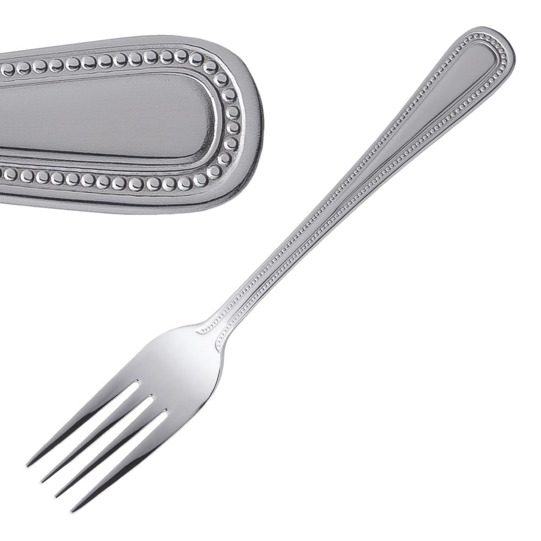 Olympia Bead Dessert Fork (12 Pack)