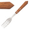 Olympia Steak Forks Wooden Handle - Pack of 12