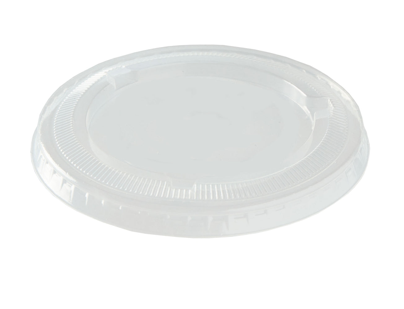 A transparent plastic lid.