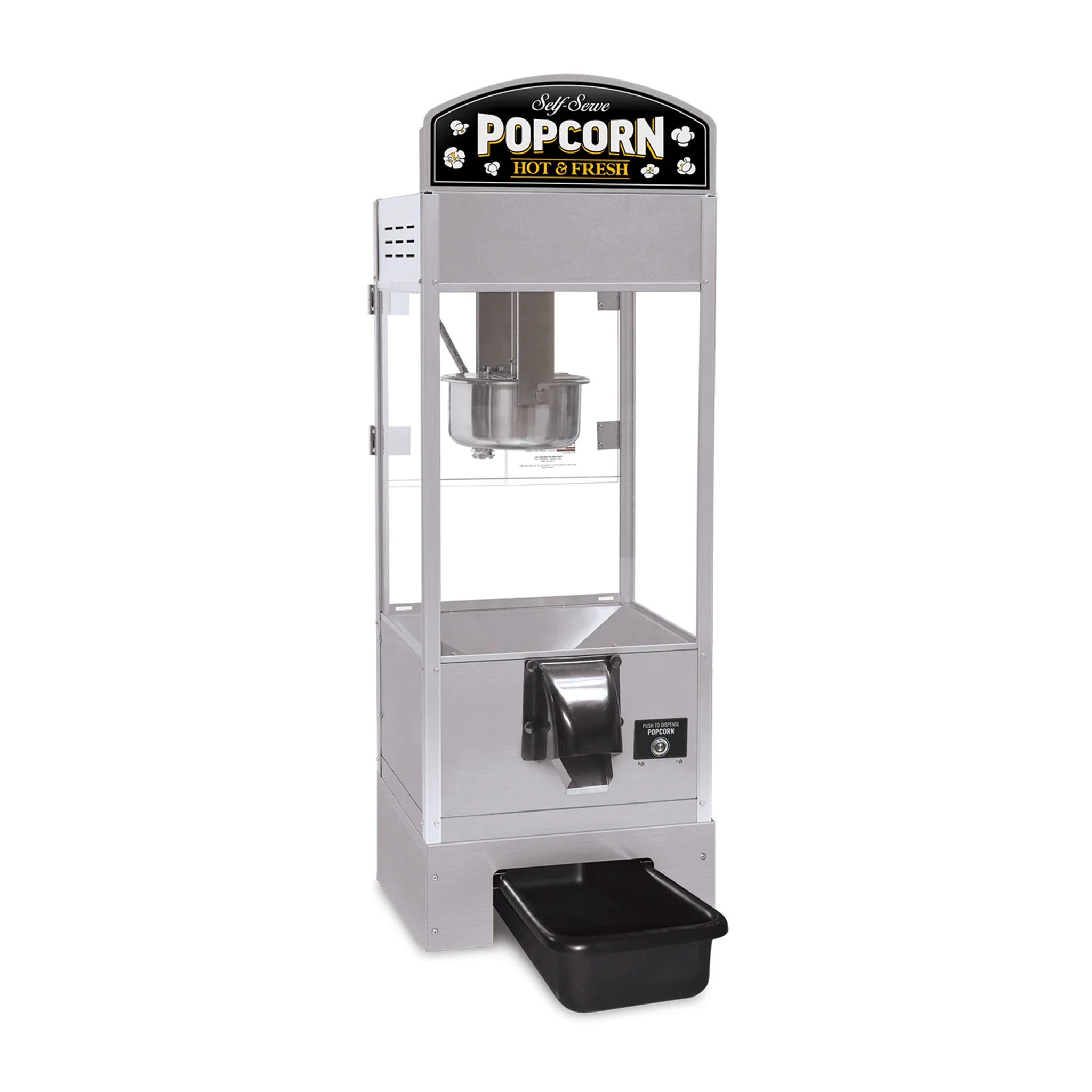 Gold Medal Self Serve 8oz popcorn machine Front Counter Model