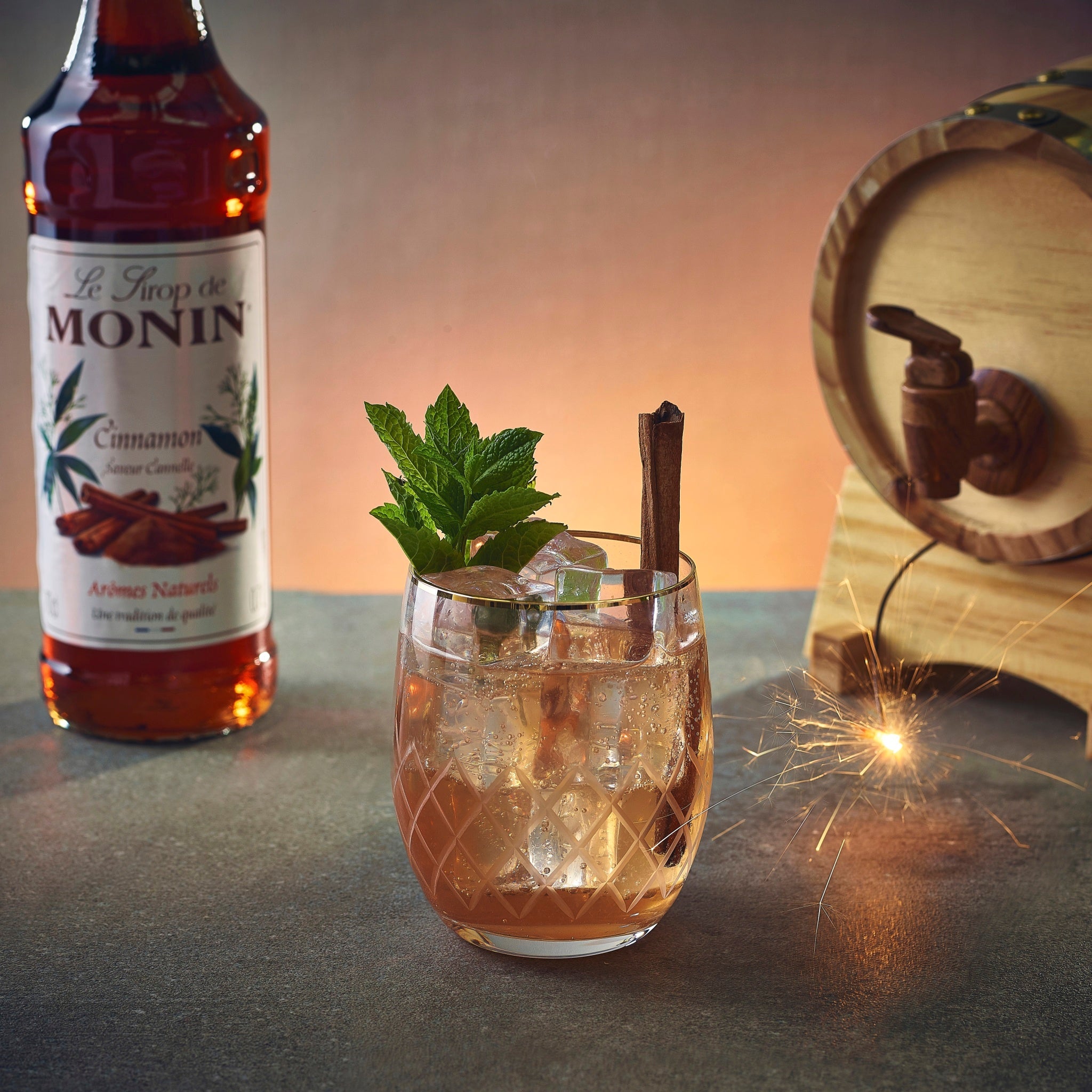 MONIN Cinnamon Syrup 70CL