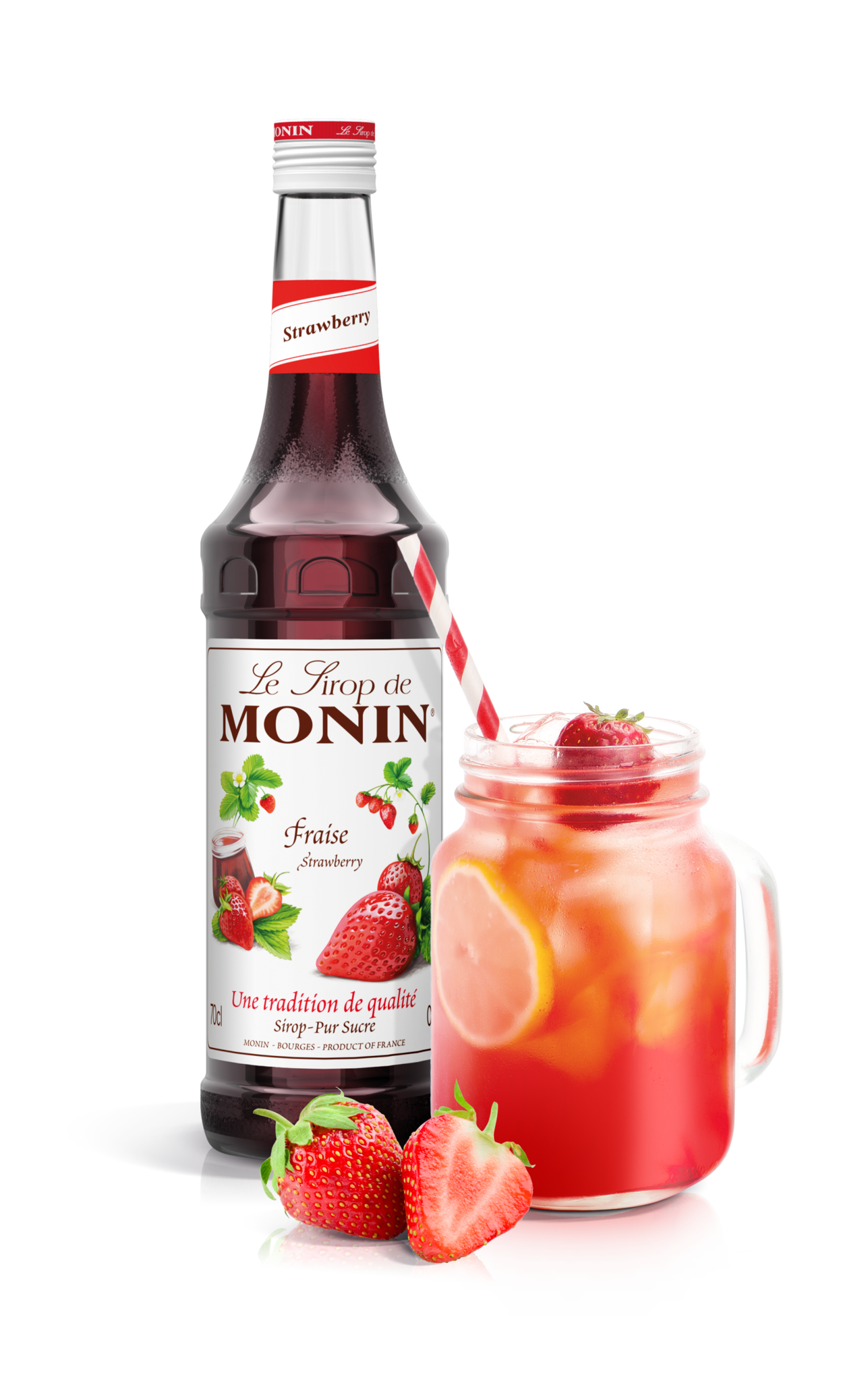 MONIN Strawberry Syrup 70CL