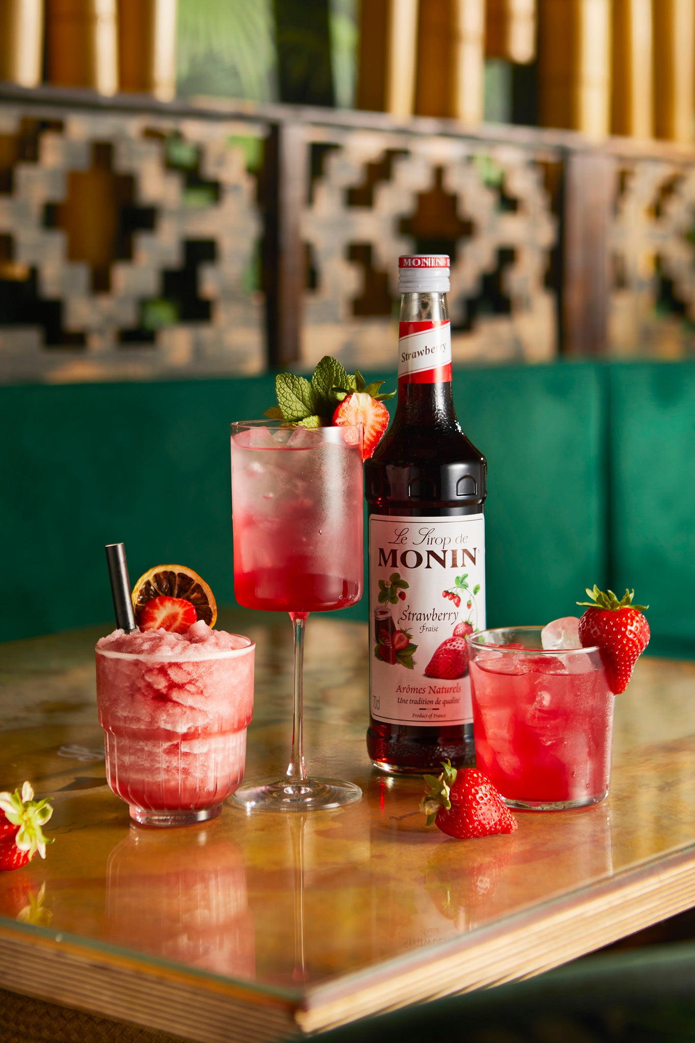 MONIN Strawberry Syrup 70CL