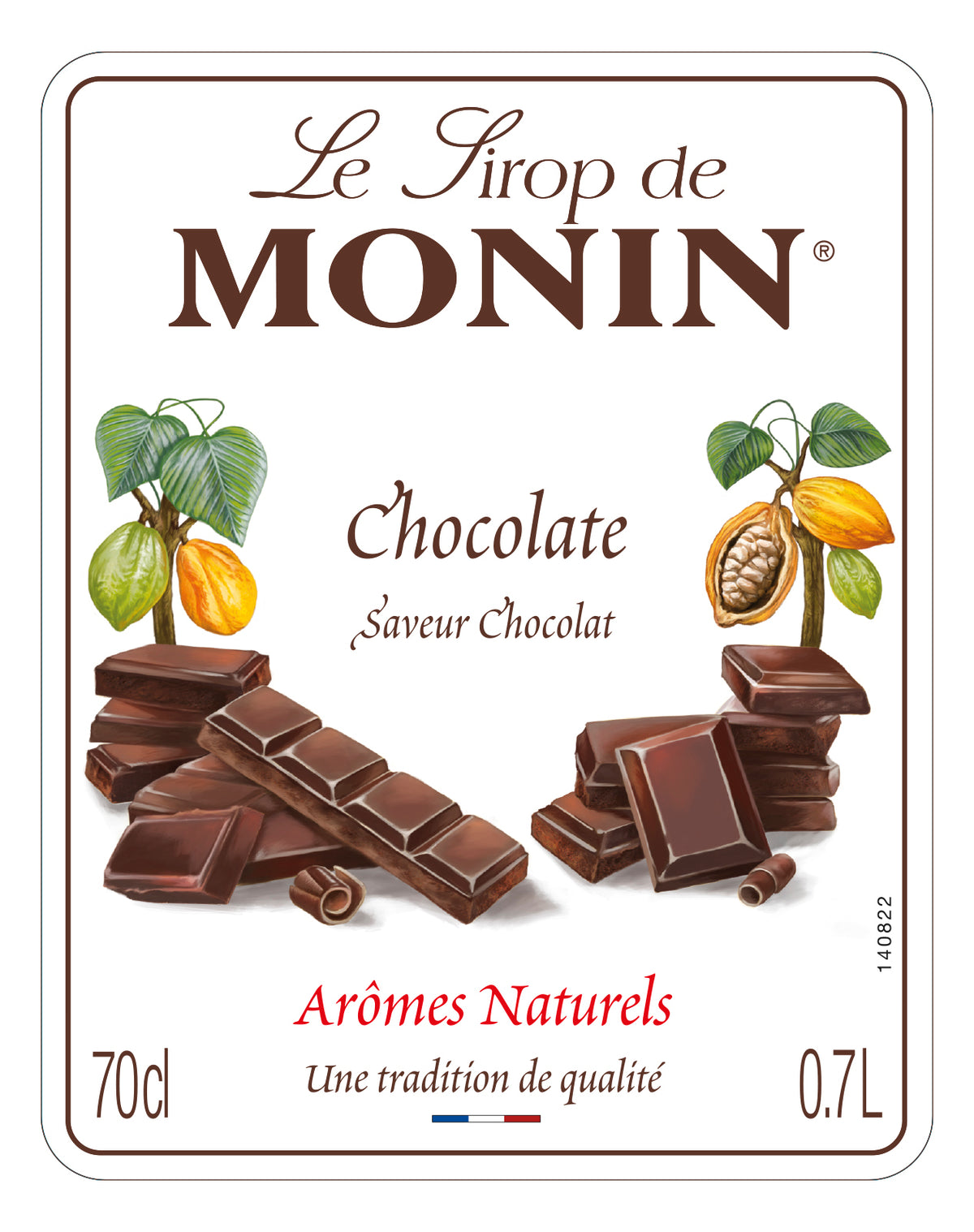 MONIN Chocolate Syrup 70CL