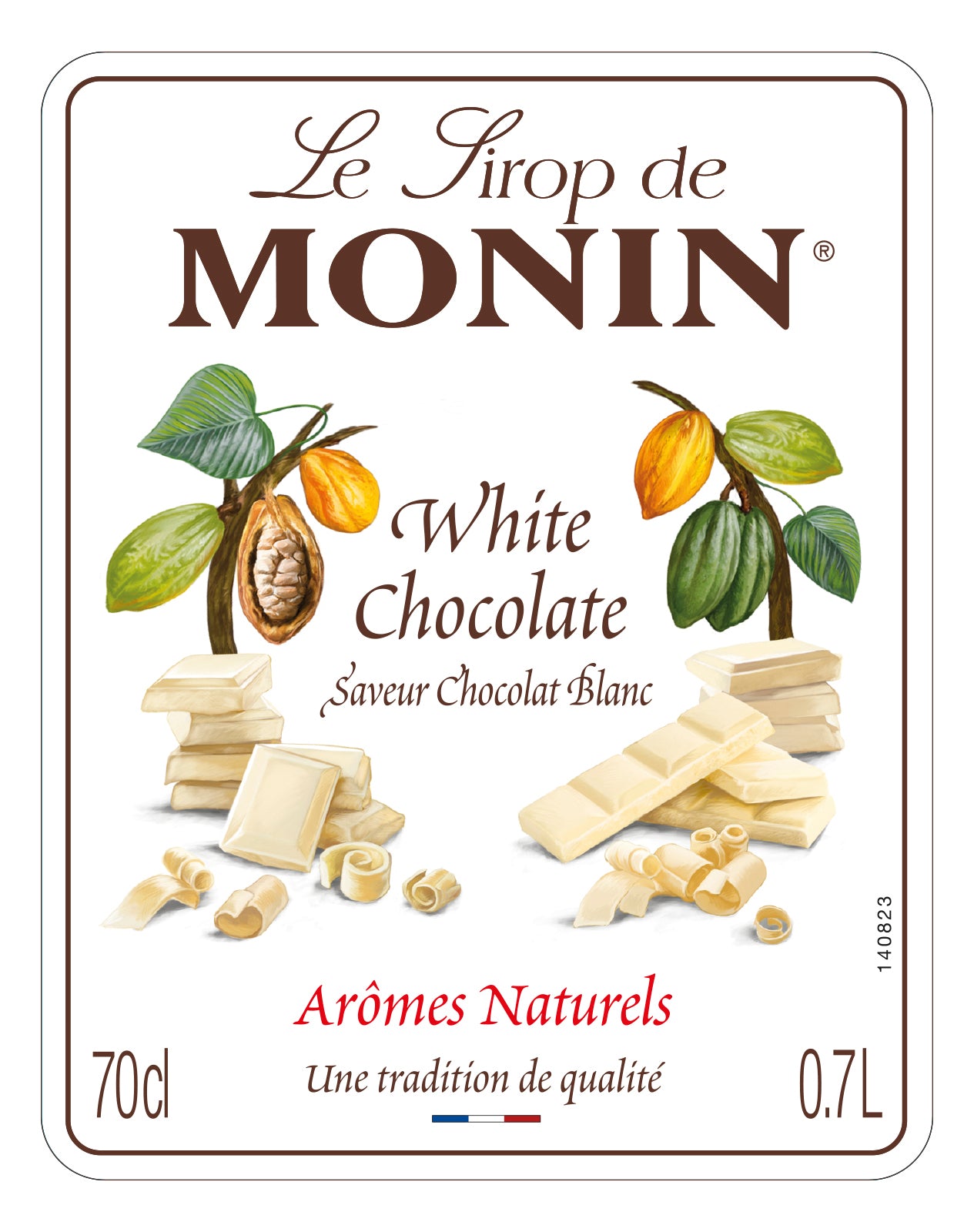 MONIN White Chocolate Syrup 70CL