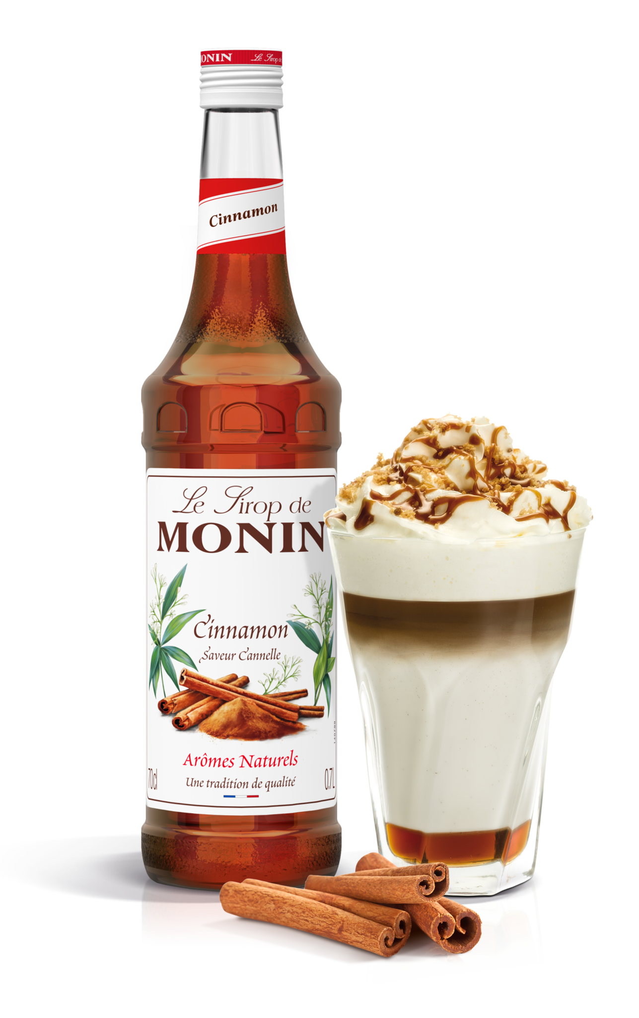MONIN Cinnamon Syrup 70CL