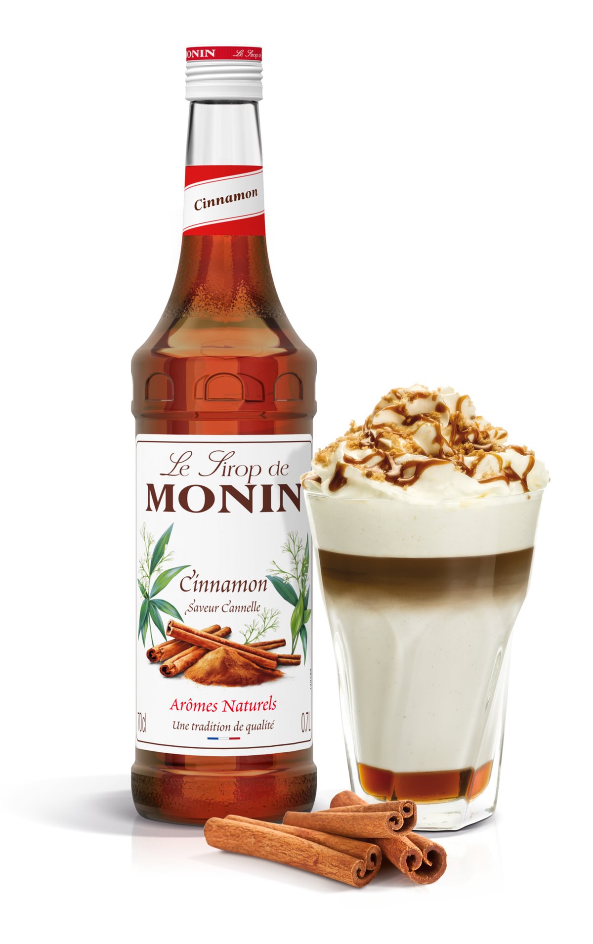 MONIN Cinnamon Syrup 70CL