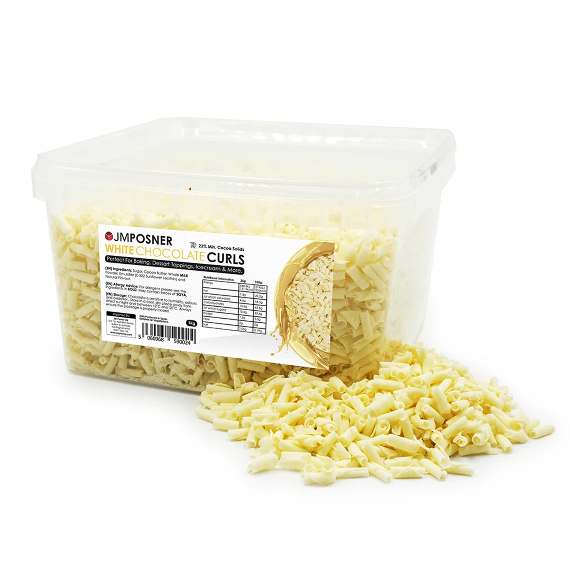 JMPOSNER White Curls 4KG (Rainforest Alliance – cocoa MB)