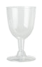 Dispo International 6oz Disposable Wine Glasses with Clear Base - Pack Of 144