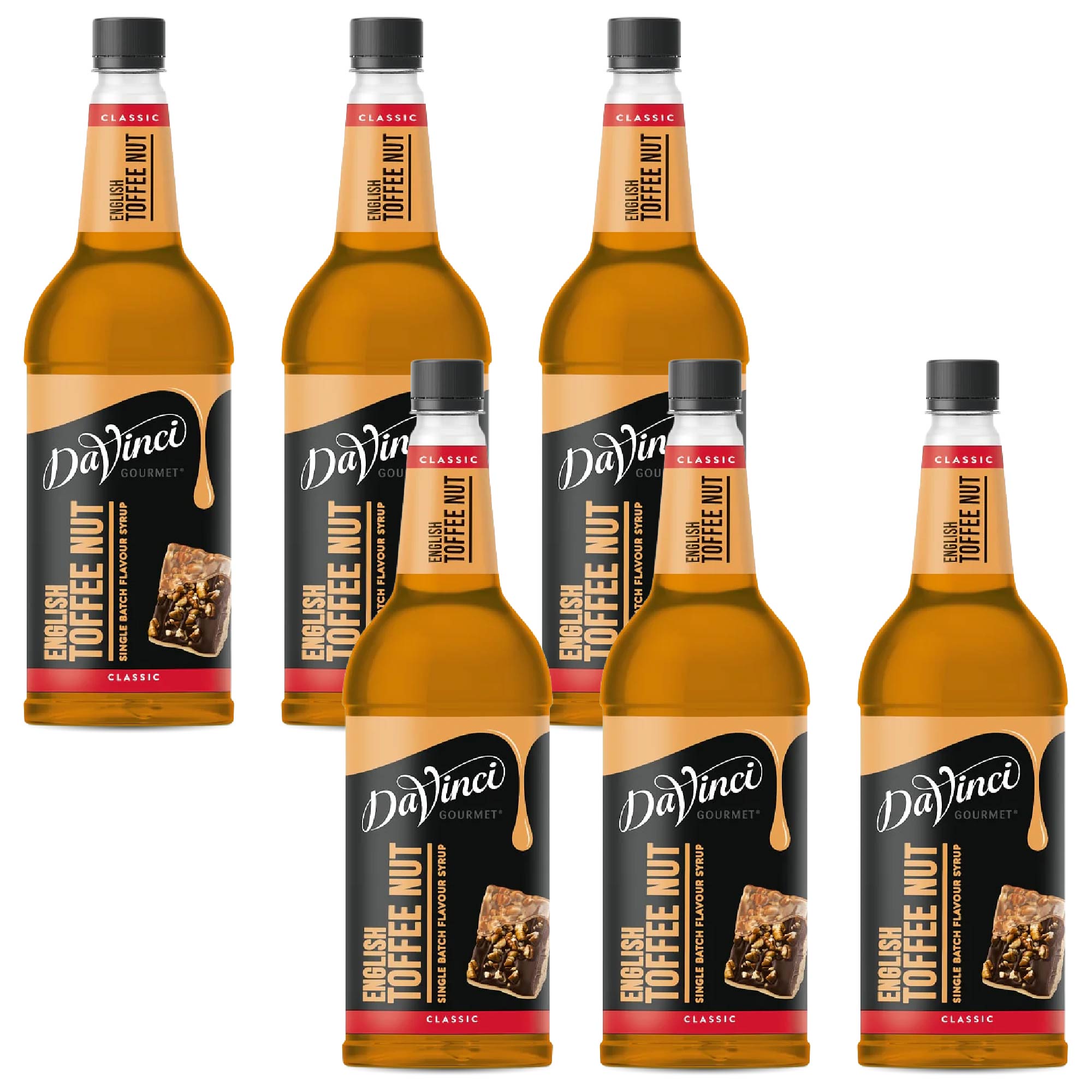 DaVinci Gourmet Classic Cream English Toffee Nut Syrup 1 Litre