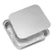 HERALD Foil Container No.9 Deep 2100ml 73oz with Lid - Pack Of 25
