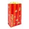 Gold Medal 46oz Striped Laminated Popcorn Bags Orange - Pack of 1000