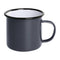 Olympia Enamel Mug Grey 350ml - Pack of 6