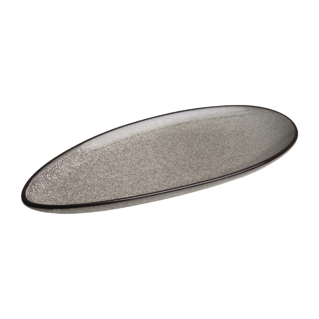 Olympia Mineral Leaf Plates 305mm (6 pack)