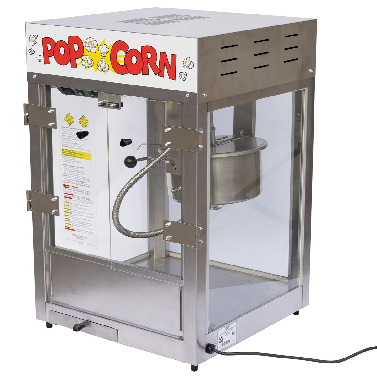 Gold Medal 12/14oz PopMaxx Popcorn Machine