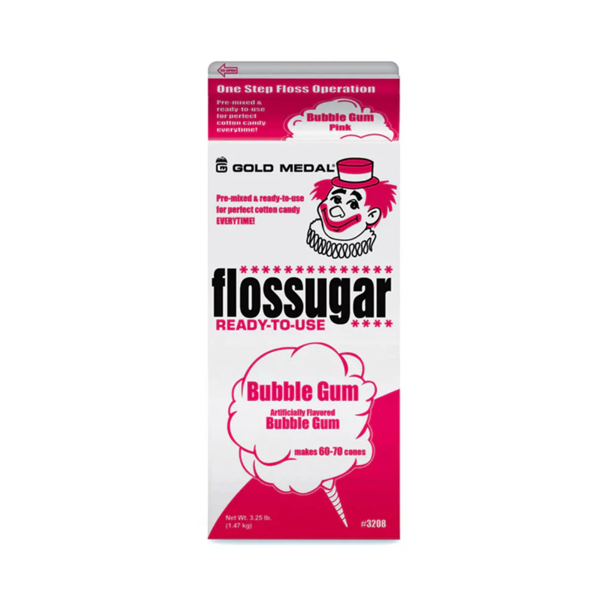 Gold Medal Flossugar Candy Floss Sugar 1.47kg