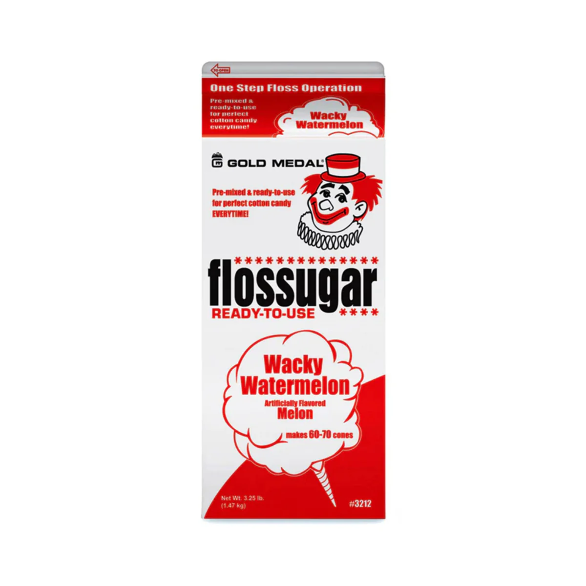 Gold Medal Flossugar Candy Floss Sugar 1.47kg