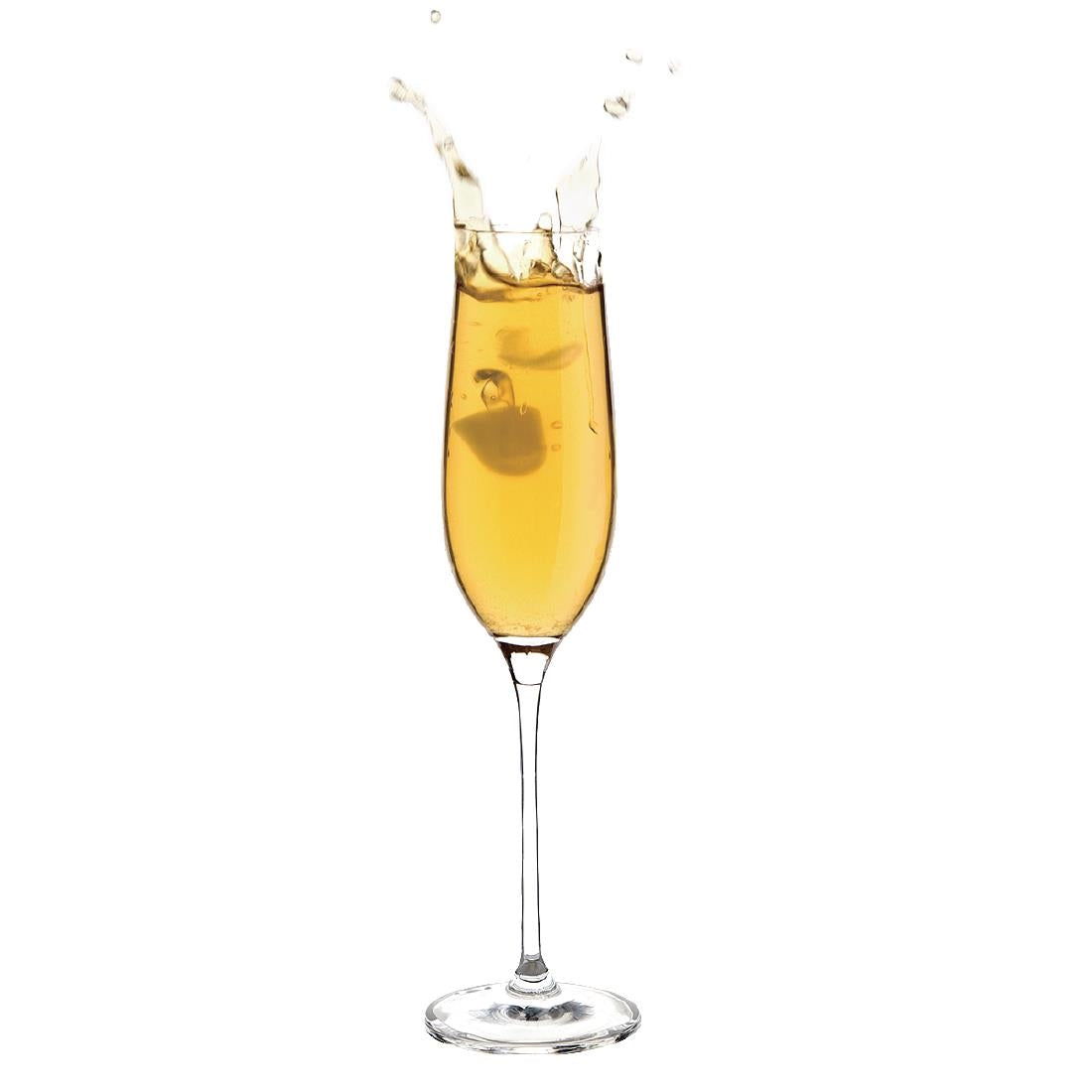 Olympia Campana One Piece Crystal Champagne Flute 260ml (6 pack)