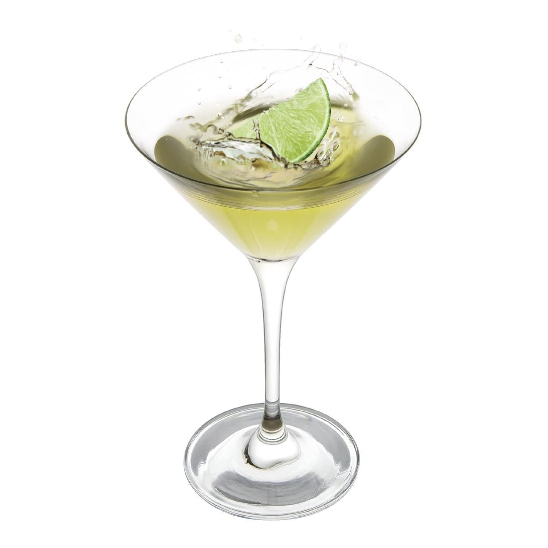 Olympia Campana One Piece Crystal Martini Glass 260ml (6 pack)