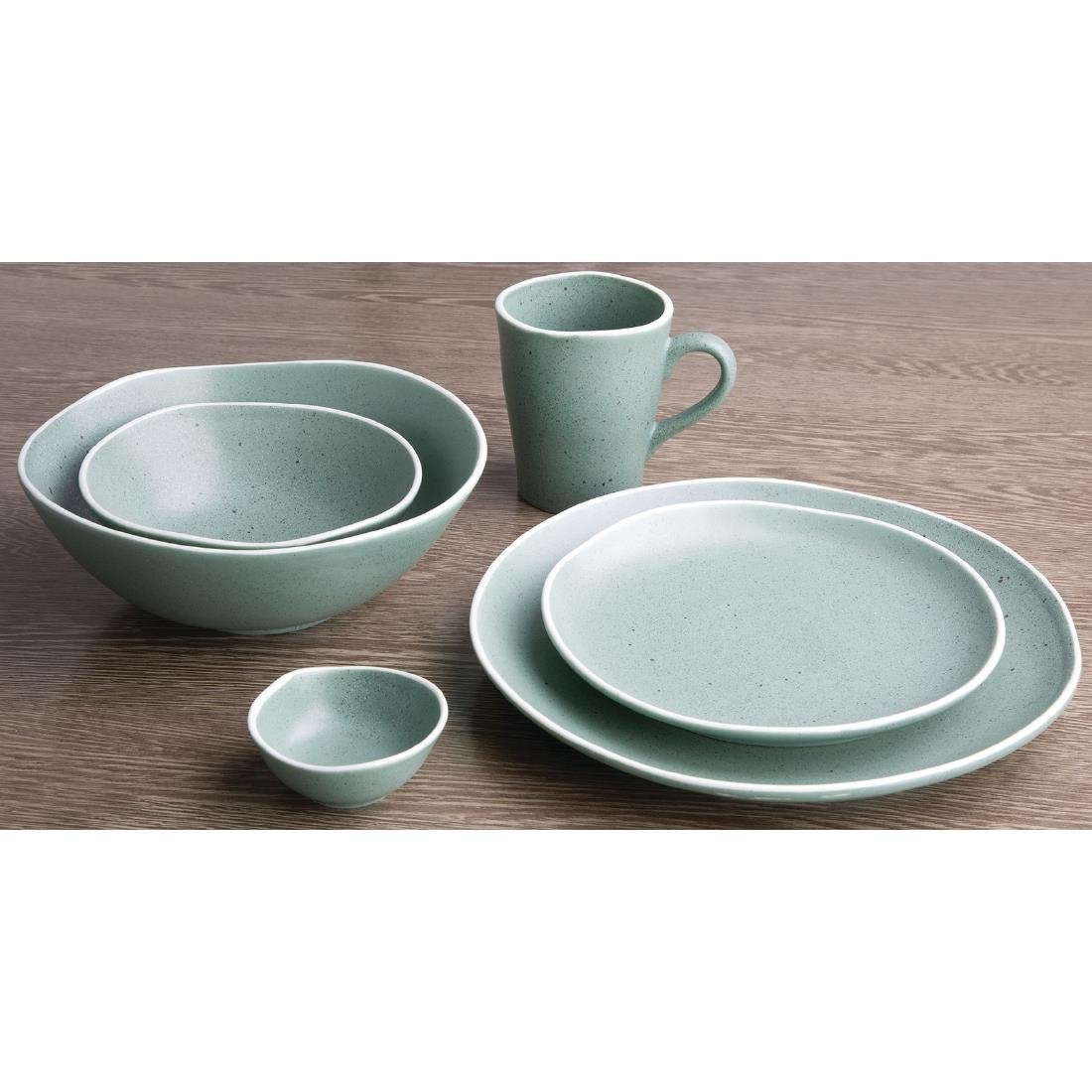 Olympia Chia Dipping Dishes Green 80mm (Pack of 12)