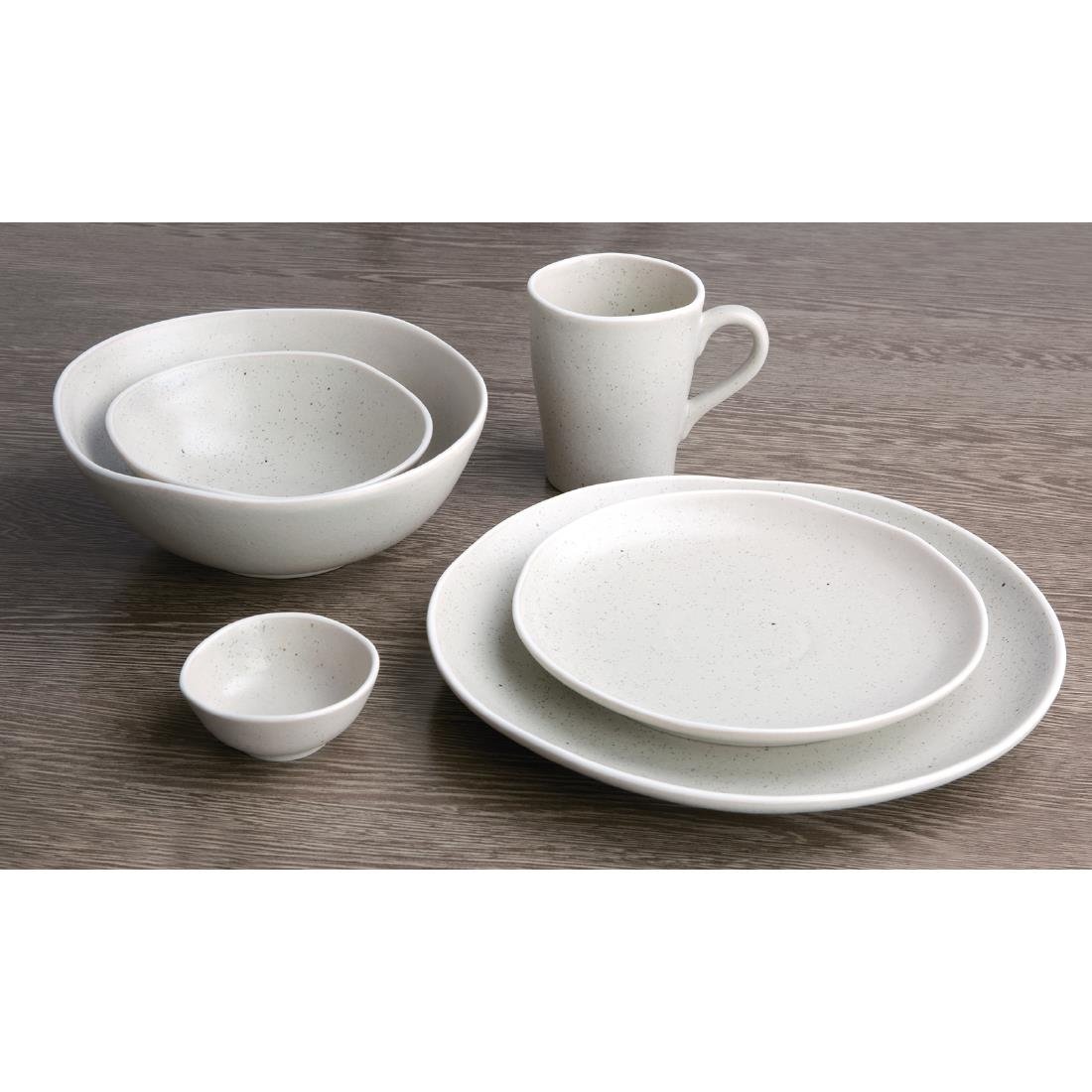 Olympia Chia Plates Sand 270mm (Pack of 6)