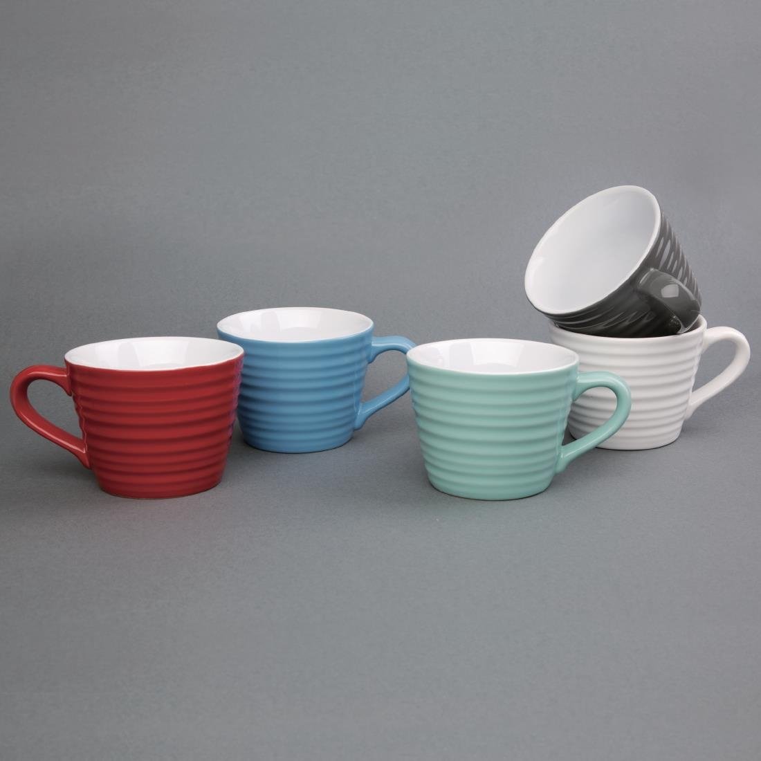 Olympia Cafe Aroma Mug Blue - 230ml 8fl oz (Box 6)