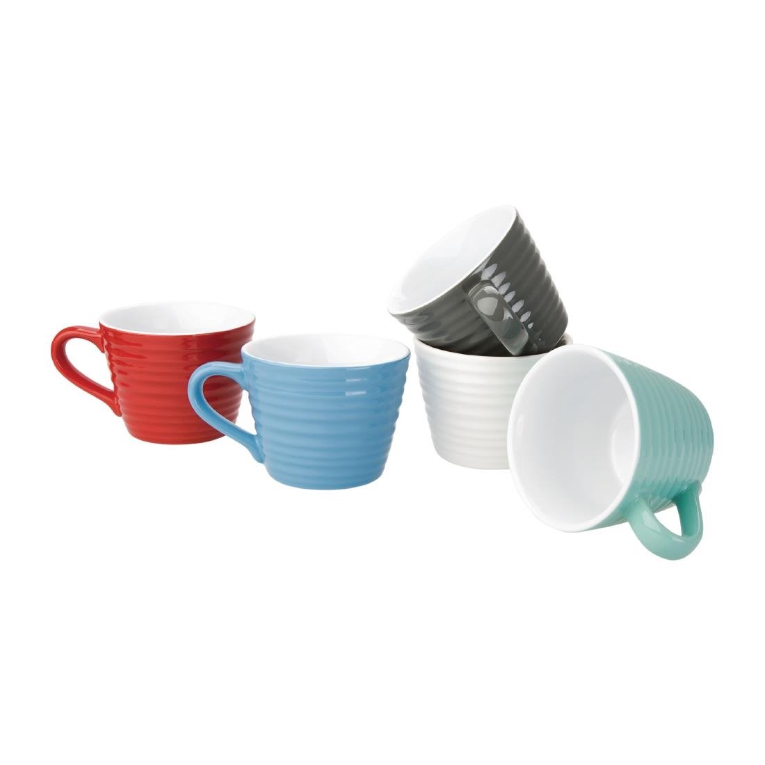 Olympia Cafe Aroma Mug Red - 230ml 8fl oz (Box 6)