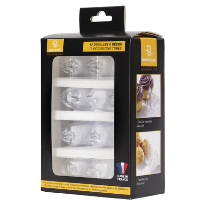 Matfer Bourgeat Piping Tips Assorted Set (12 Pack)