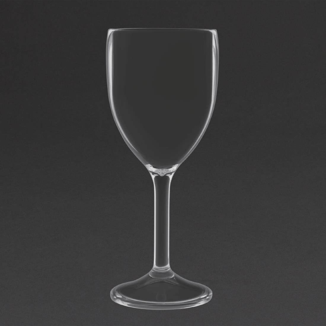 Olympia Kristallon Polycarbonate Wine Glasses 300ml (12 pack)