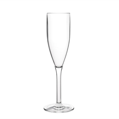 Olympia Kristallon Polycarbonate Champagne Flutes 210ml (12 Pack)
