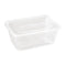 Fiesta Recyclable Plastic Microwavable Containers with Lid Large 1000ml - Pack of 250