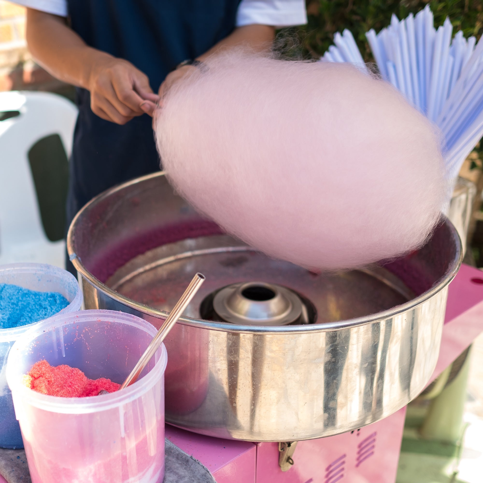 HAXRO Candy Floss Machine With Cart- 52cm