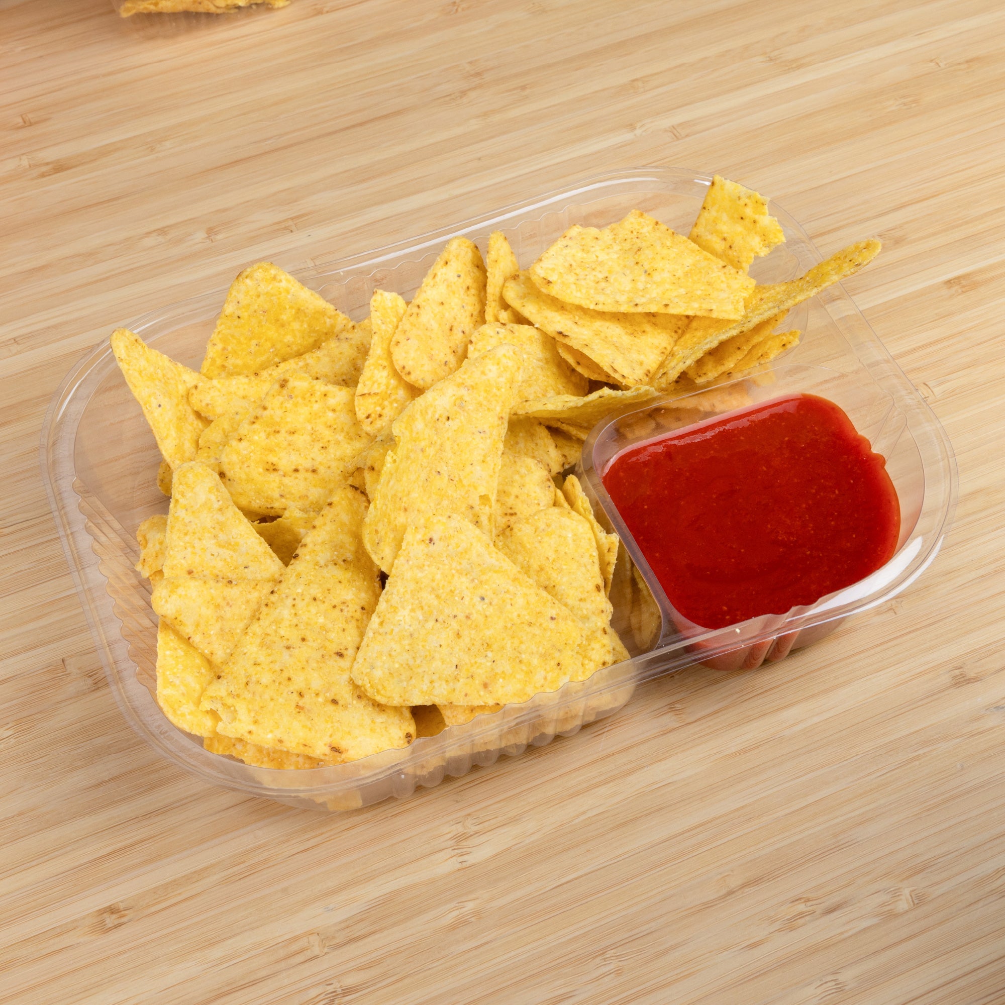 Dexlo Large Two-compartment Nacho Trays- - Pack of 500