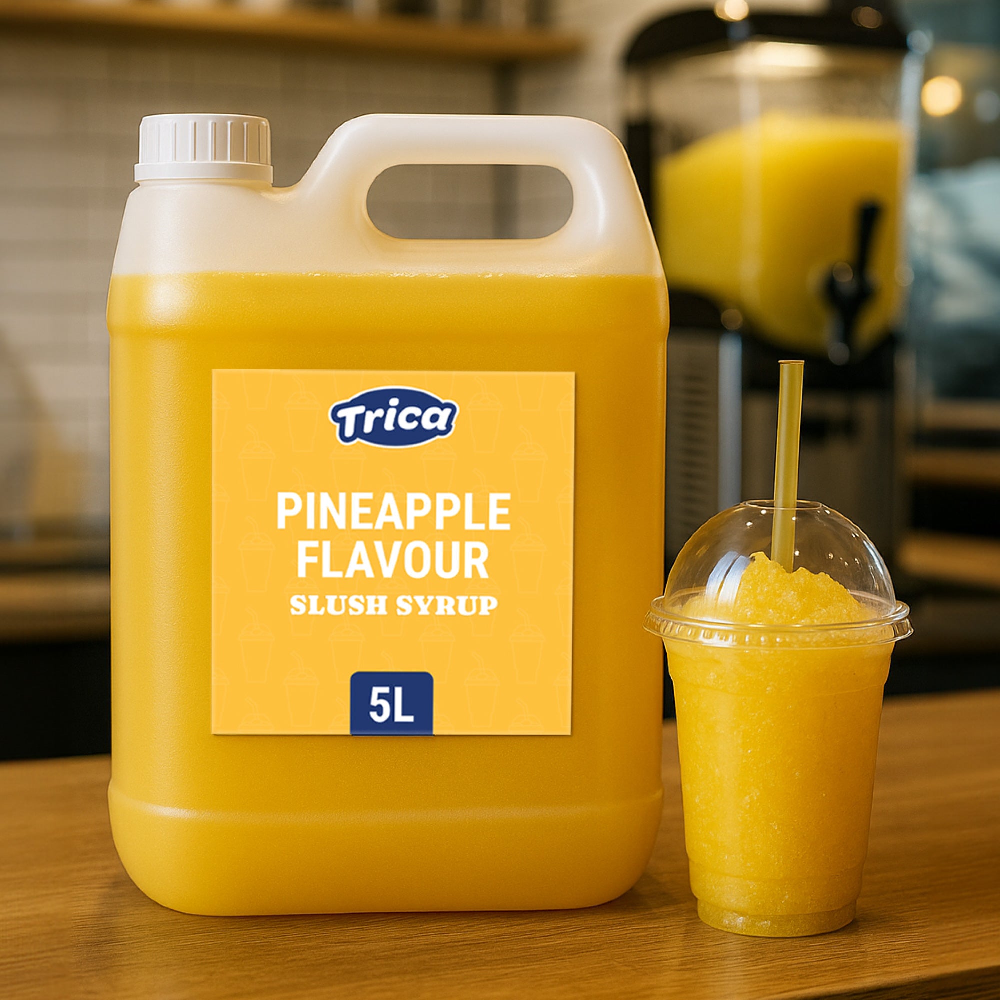 TRICA Pineapple Slush Syrup 5 Litre