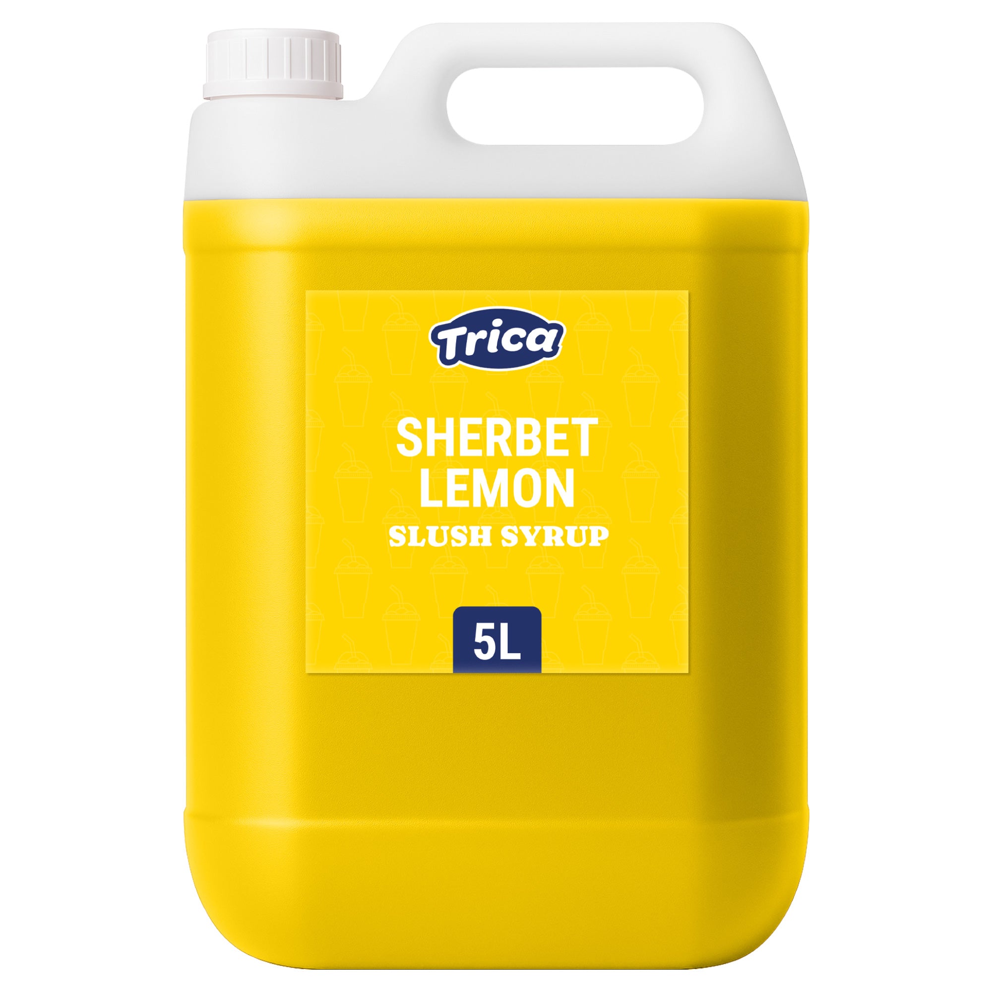 TRICA Lemon Sherbet Slush Syrup 5 Litre