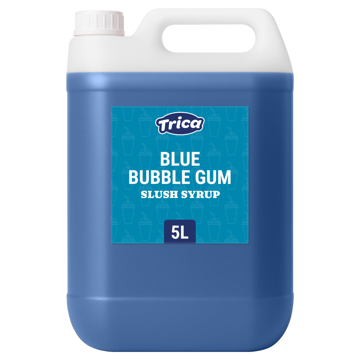 TRICA Blue Bubblegum Slush Syrup 5 Litre