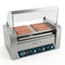 HAXRO Hotdog Grill 7 Rollers With Warming Drawer